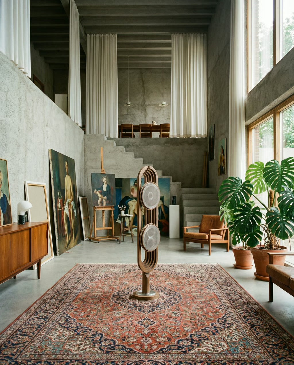Aurora Speaker — Luxury Sculptural Audio for Modern Interiors