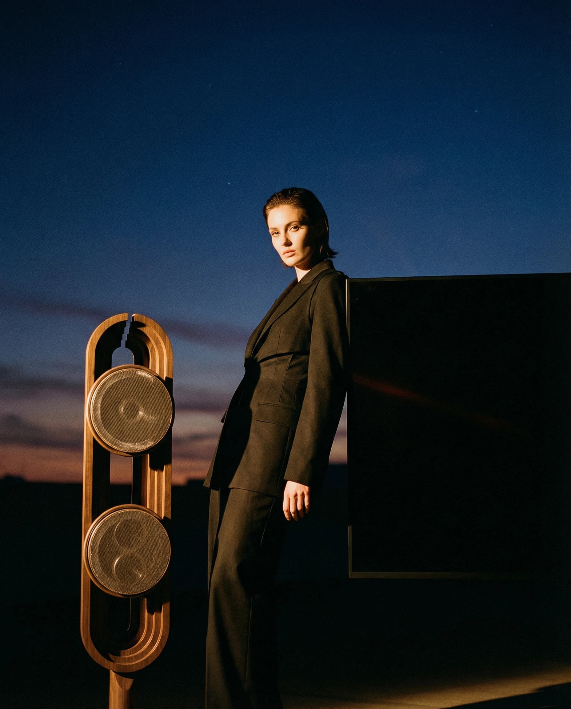 AURORA™ 2+1 system / Walnut Harmony - Luxury Hi-End Speakers